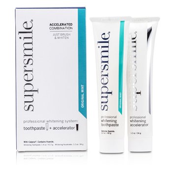 Supersmile Professional Whitening System: Toothpaste 40g + Accelerator 34g