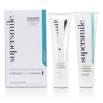 Supersmile Professional Whitening System: Toothpaste 119g + Accelerator 102g