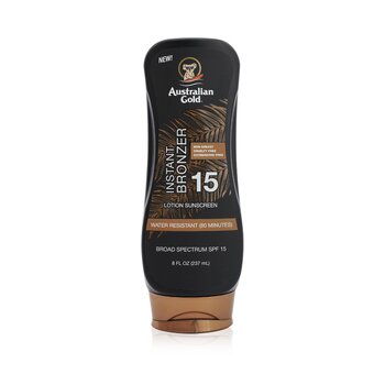 Lotion Sunscreen SPF 15 with Instant Bronzer