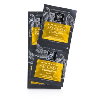 Apivita Express Beauty Face Mask with Pumpkin (Detox)