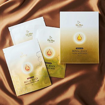 DeMon Gold Royal Jelly Facial Sheet Mask