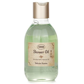 Sabon Shower Oil - Delicate Jasmine (Plastic Bottle)