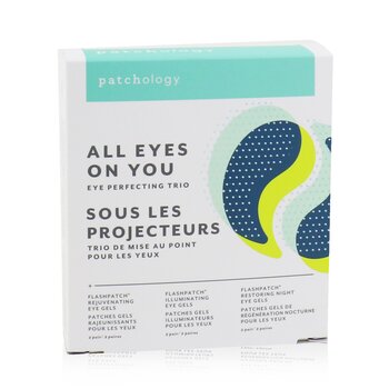 Patchology FlashPatch Eye Gels - All Eyes On You Eye Perfecting Trio Kit: Rejuvenating, Illuminating, Restoring