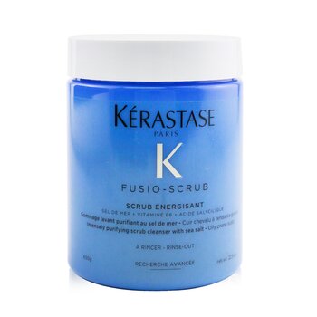 Kerastase Fusio-Scrub Scrub Energisant Intensely Purifying Scrub Cleanser with Sea Salt (Oily Prone Scalp)
