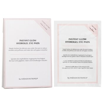 WONDERSTRIPES Instant Glow Hydrogel Eye Pads