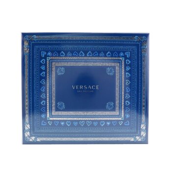 Versace Eau Fraiche Coffret: Eau De Toilette Spray 100ml + Bath&Shower Gel 150ml + Eau De Toilette Spray 10ml