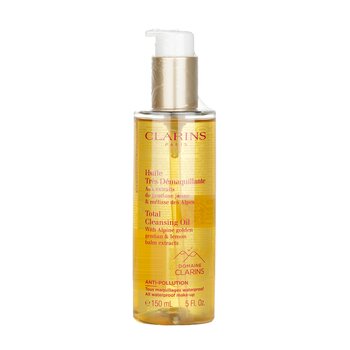 Total Cleansing Oil with Alpine Golden Gentian & Lemon Balm Extracts (All Waterproof Make-up)