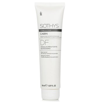 Sothys Cosmeceutique DF Desquacrem Forte Microderm Deep Cleanser - With Salicylic Acid & Rice Granules (Salon Size)