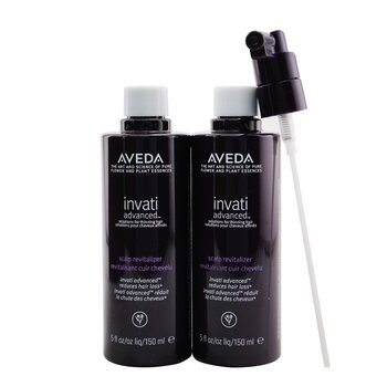 Invati Advanced Scalp Revitalizer - Solutions For Thinning Hair (2 Refills + Pump)