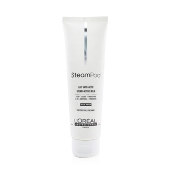 LOreal Professionnel SteamPod Steam Activated Milk (Smoothing + Protecting) (For Fine Hair)