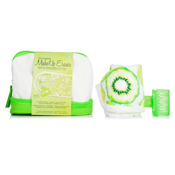 MakeUp Eraser Key Lime Set (1x MakeUp Eraser Cloth + 1x Hair Clip + 1x Bag)