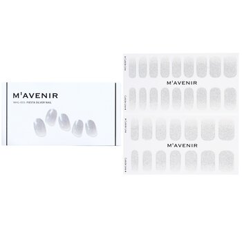 Mavenir Nail Sticker (Grey) - # Fiesta Silver Nail
