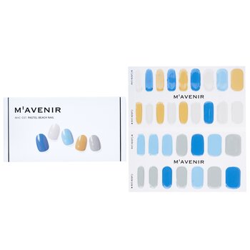 Mavenir Nail Sticker (Assorted Colour) - # Pastel Beach Nail