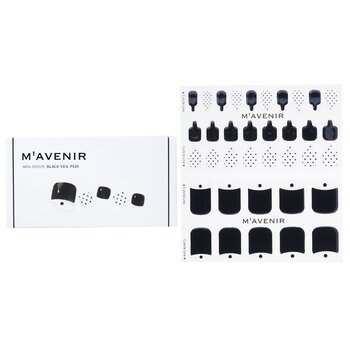 Mavenir Nail Sticker (Black) - # Black Veil Pedi