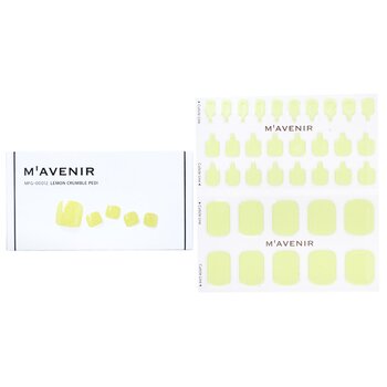 Mavenir Nail Sticker (Yellow) - # Lemon Crumble Pedi