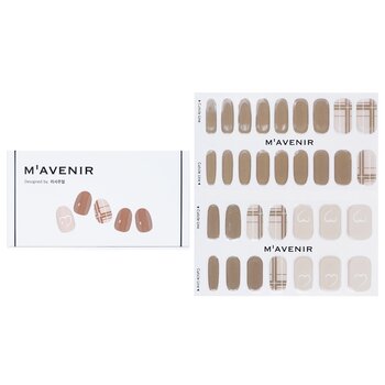 Mavenir Nail Sticker (Brown) - # Brown Milk Tea Nail