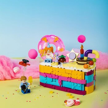 Pantasy Birthday Cake Series - Cute Birthday Cake Building Bricks Set