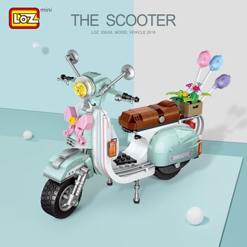 Loz LOZ Creator - Scooter Building Bricks Set