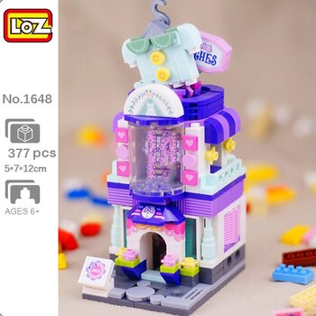 Loz LOZ Street Series - Clothing Store Building Bricks Set