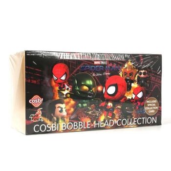 Hot Toy Spider-Man: No Way Home - Spider-Man Cosbi Bobble-Head Collection (Series 2) (Case of 8 Blind Boxes)
