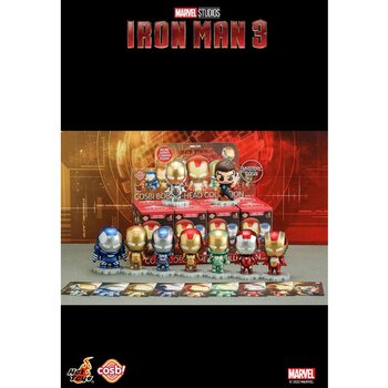 Hot Toy Iron Man – Iron Man Cosbi Bobble-Head Collection (Series 2)(Case of 8 Blind Boxes)