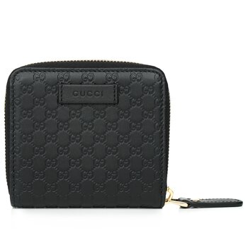 Gucci Micro GG Guccissima Leather Small Bifold Wallet 449395