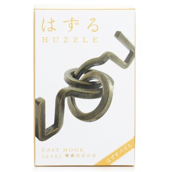 Broadway Toys Hanayama | Hexagon Hanayama Metal Brainteaser Puzzle Hook Rated Level 1