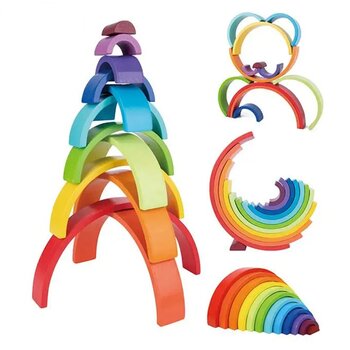 Rainbow Stacker 12pcs