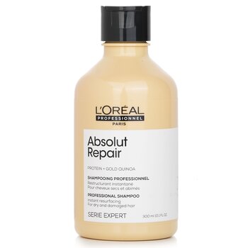 LOreal Professionnel Serie Expert - Absolut Repair Protein + Gold Quinoa Instant Resurfacing Shampoo