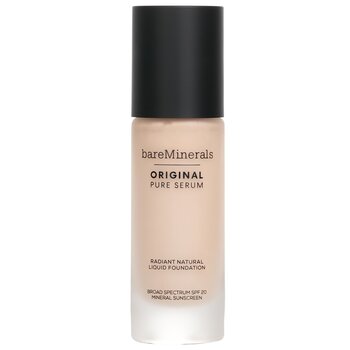 BareMinerals Original Pure Serum Radiant Natural Liquid Foundation Mineral SPF 20 - # Fair Cool 1