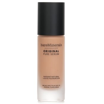 BareMinerals Original Pure Serum Radiant Natural Liquid Foundation Mineral SPF 20 - # Medium Neutral 3.5