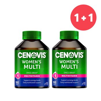 Cenovis ?1+1 Set?Once Daily Womens Multi 100 Capsules