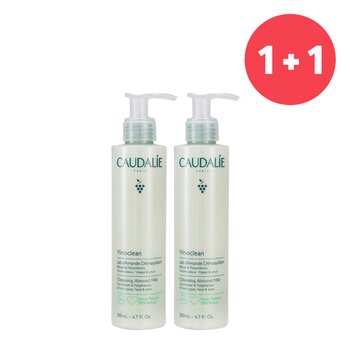 Caudalie ?1+1 Set?Vinoclean Cleansing Almond Milk (Face & Eyes)(Add ONE to Cart and get TWO)