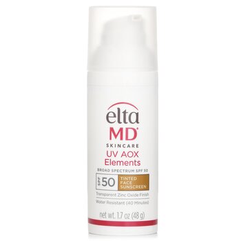 EltaMD UV AOX Elements Tinted Mineral Face Sunscreen SPF 50