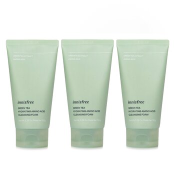 ?Super Saver Pack?Green Tea Hydrating Amino Acid Cleansing Foam x3