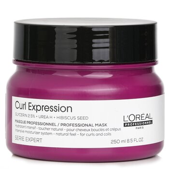 LOreal Serie Expert Curl Expression Glycerin 2.5% + Urea H + Hibiscus Seed Professional Mask