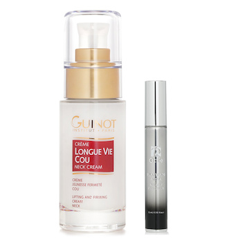 Guinot Guinot Longue Vie Cou Firming Vital Neck Care30ml X Ottie Platinum Aura Roll Up Eye Cream 15ml