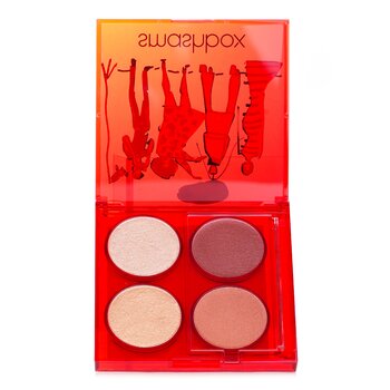 Halo Cheek Palette (2x Highlighter, 2x Blush)